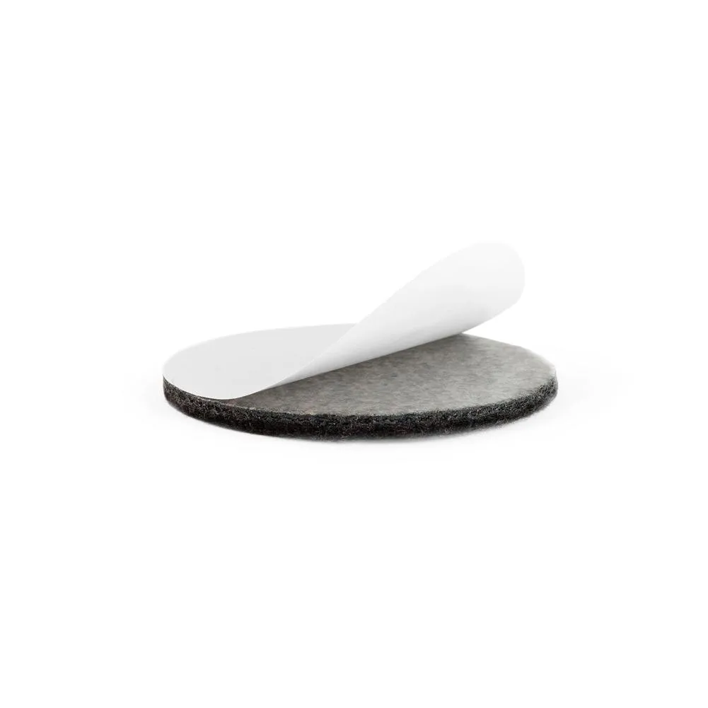 2" Diameter Heavy Duty Felt Pads - 12 Pieces