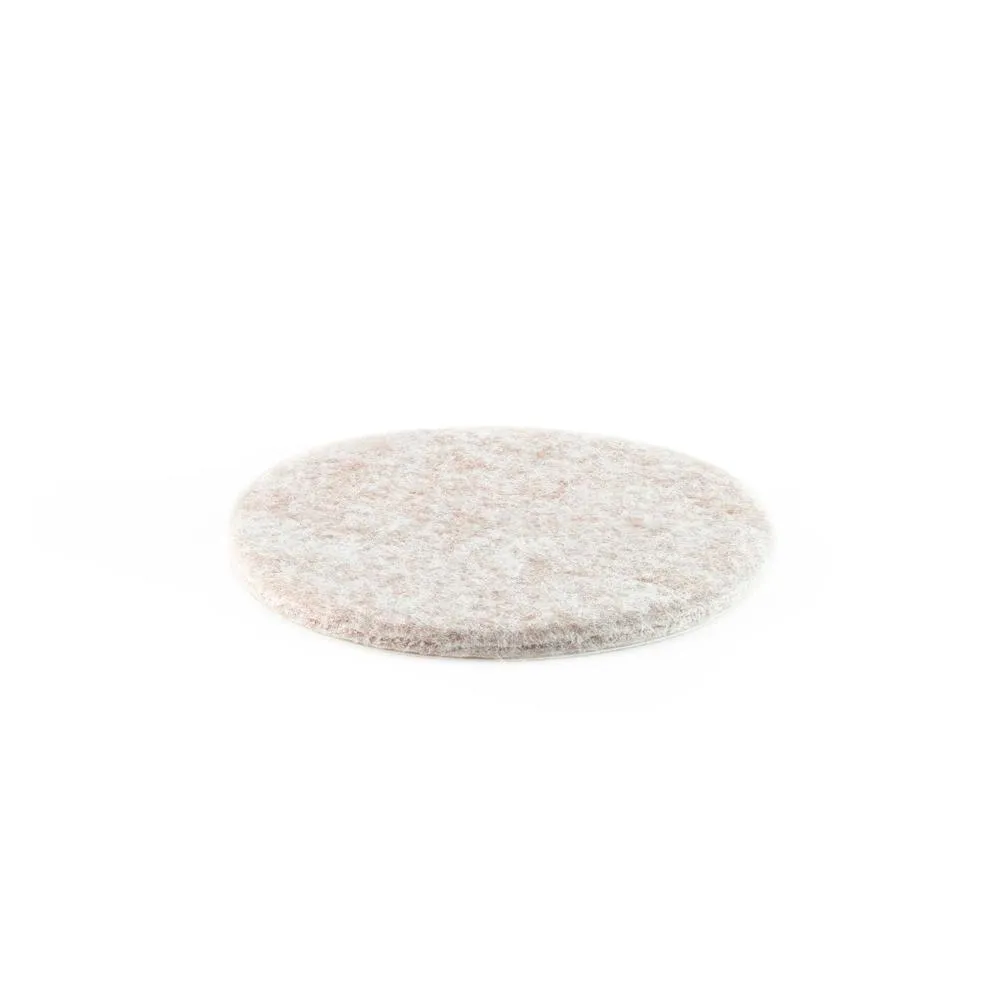 2" Diameter Heavy Duty Felt Pads - 12 Pieces