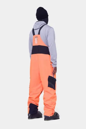 686 Exploration Bib Pants Mens NASA Orange Black