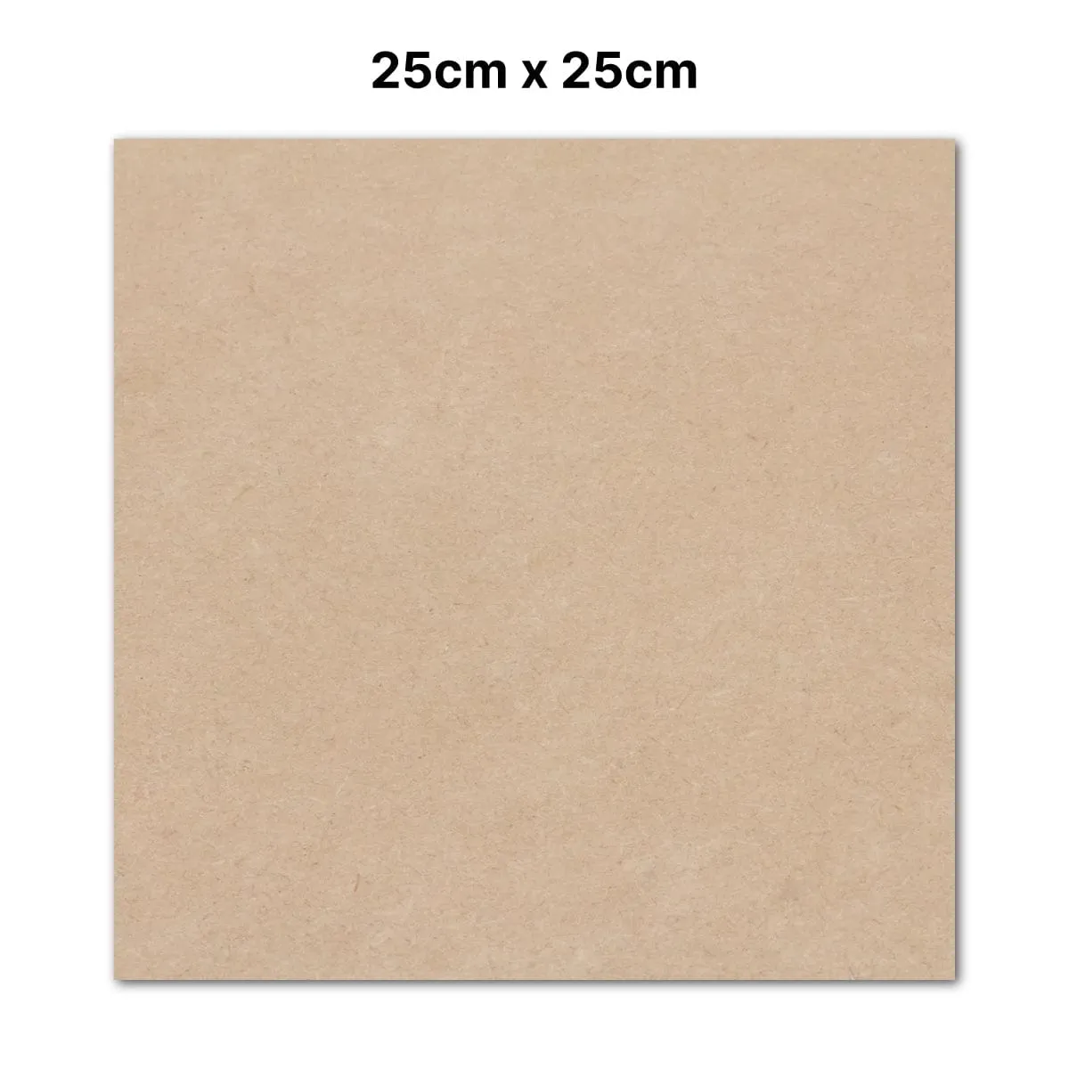 6x MDF Boards for Terrain Building and Dioramas - 9.8" x 9.8"