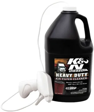 99-0638 K&N Heavy Duty Filter Cleaner, DryFlow 1 gal, 128 oz