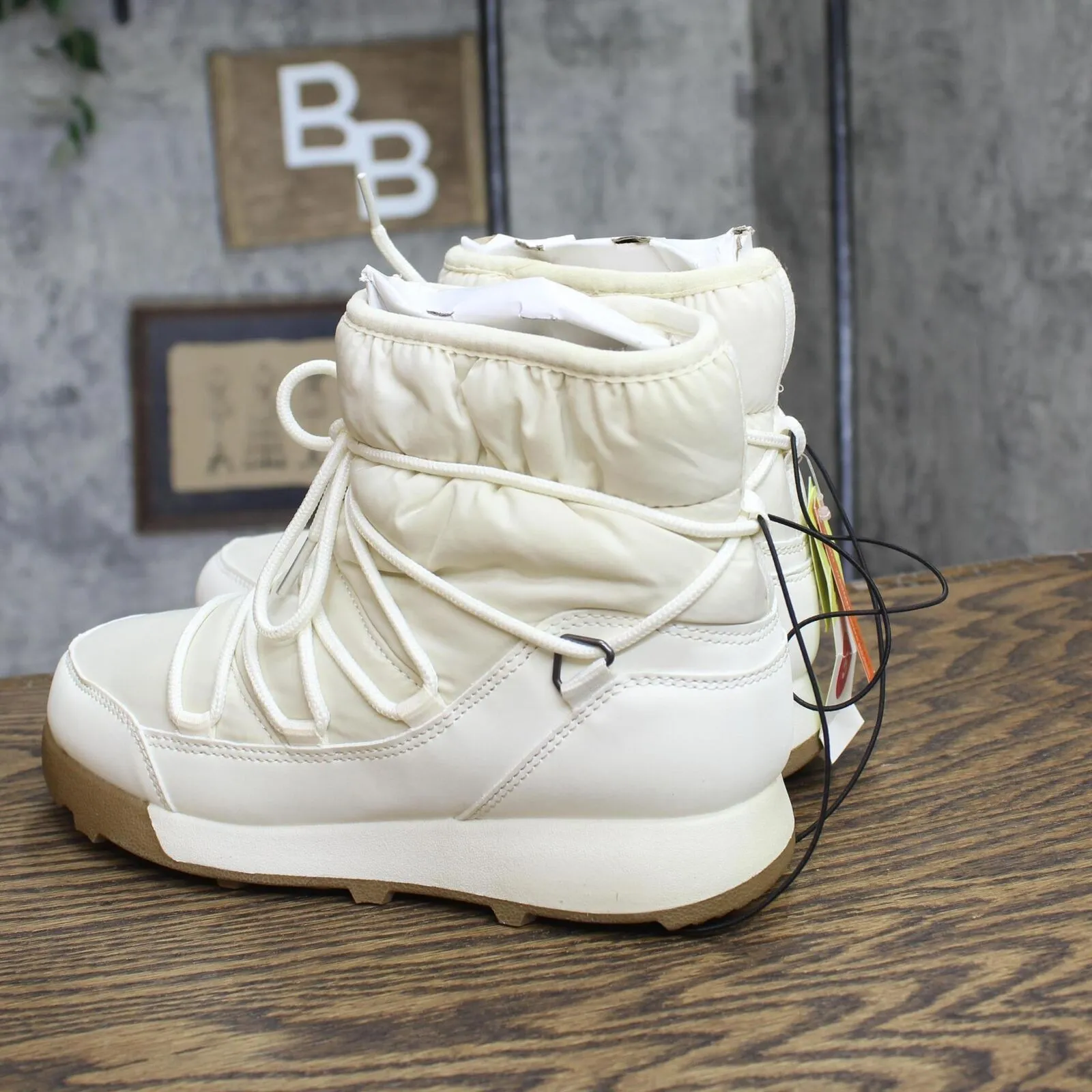 All In Motion Womens Cara Winter Boots 85604355 Cream Off White 5