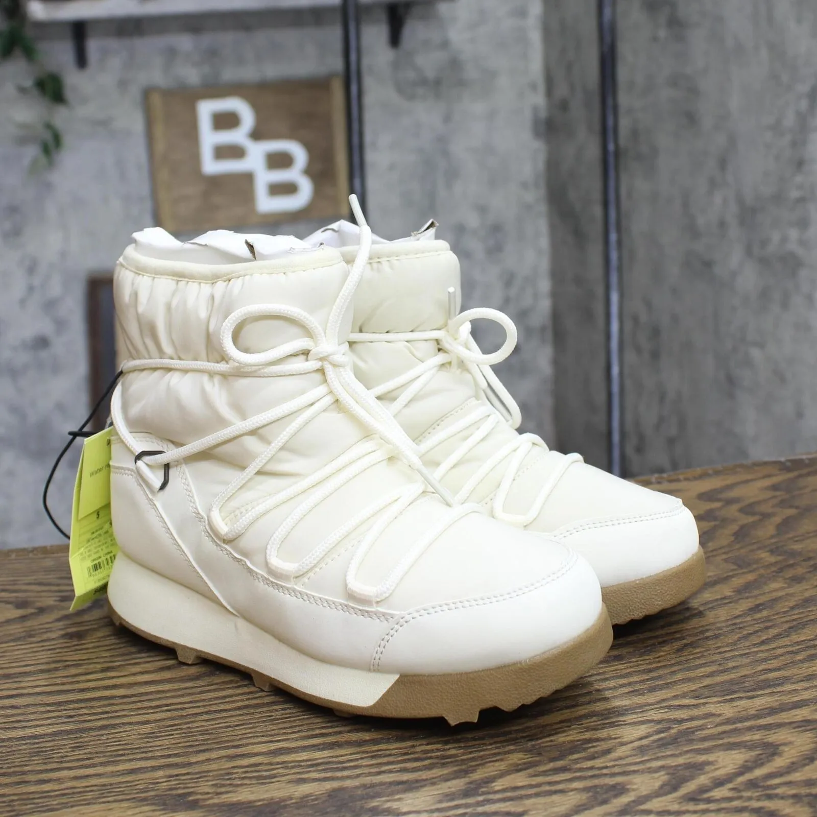 All In Motion Womens Cara Winter Boots 85604355 Cream Off White 5