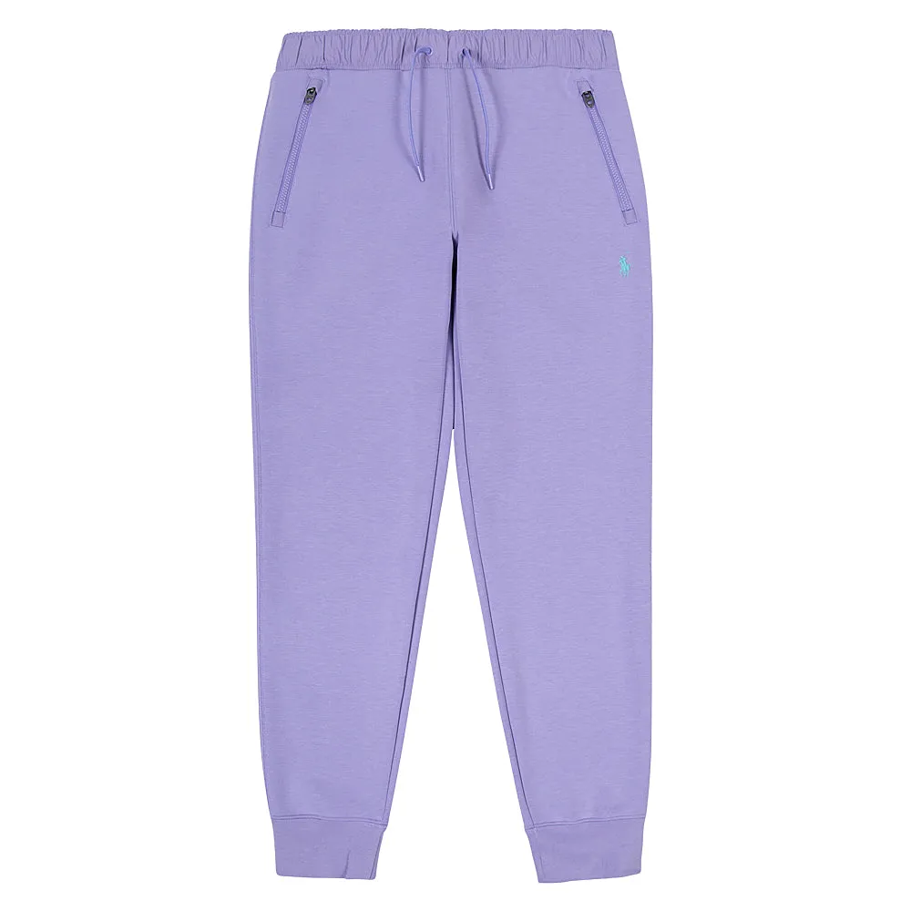 All Weather Double Knit Sweatpants - Sky Lavender
