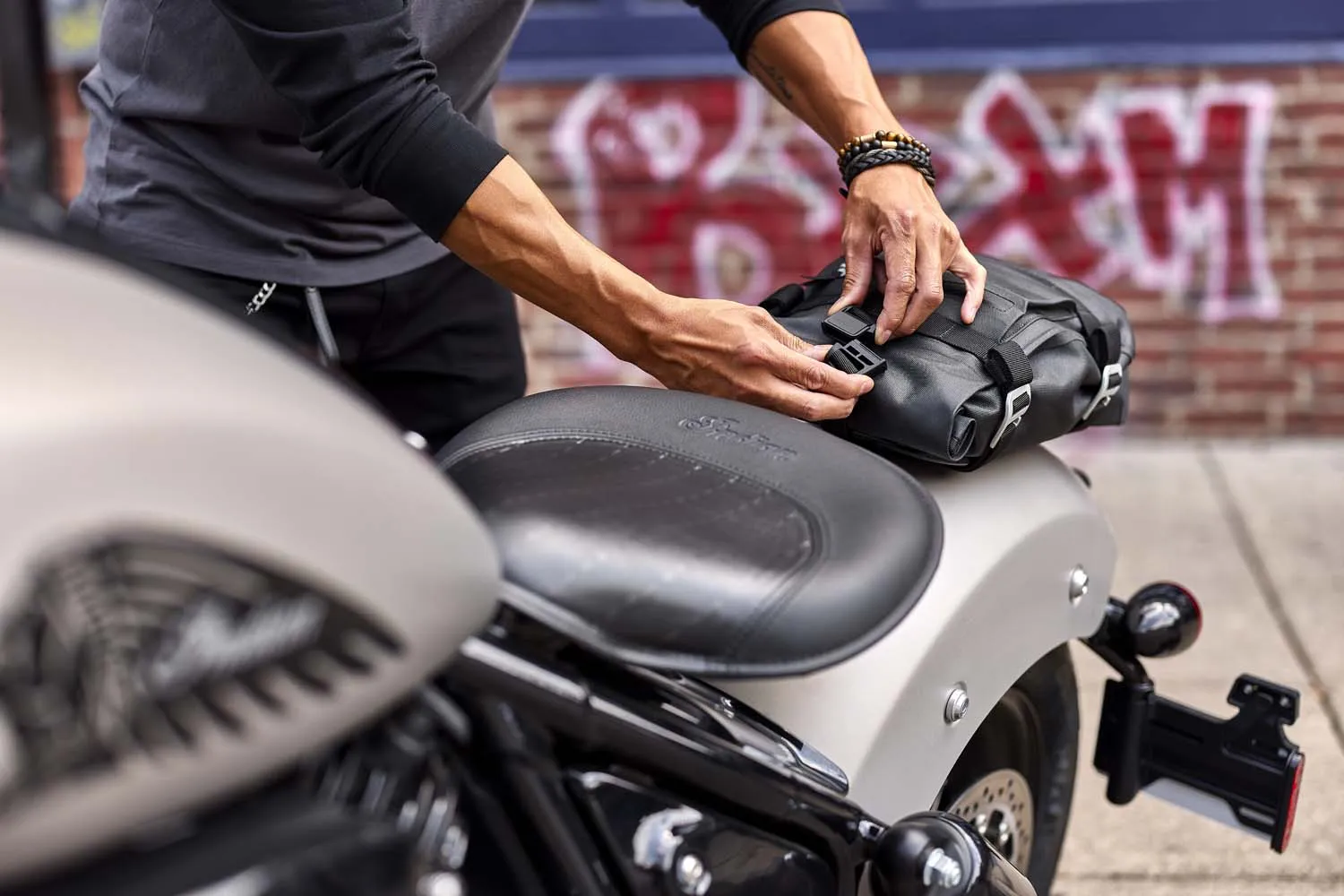 All-Weather Vinyl Tailbag, Black