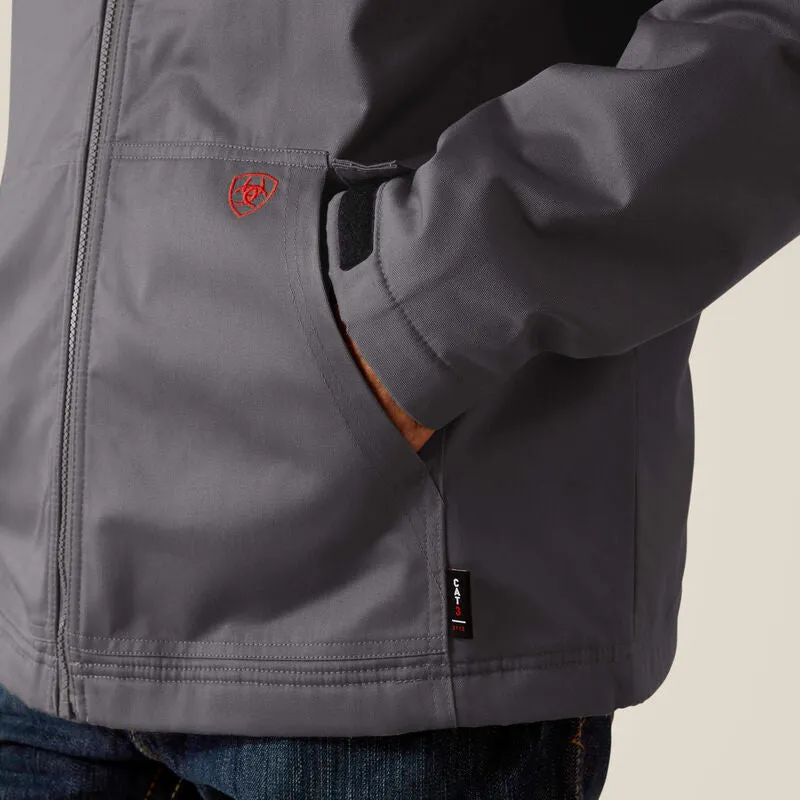 Ariat Men's Flame Resistant Basic Insulated Vest - Grey - 10052100