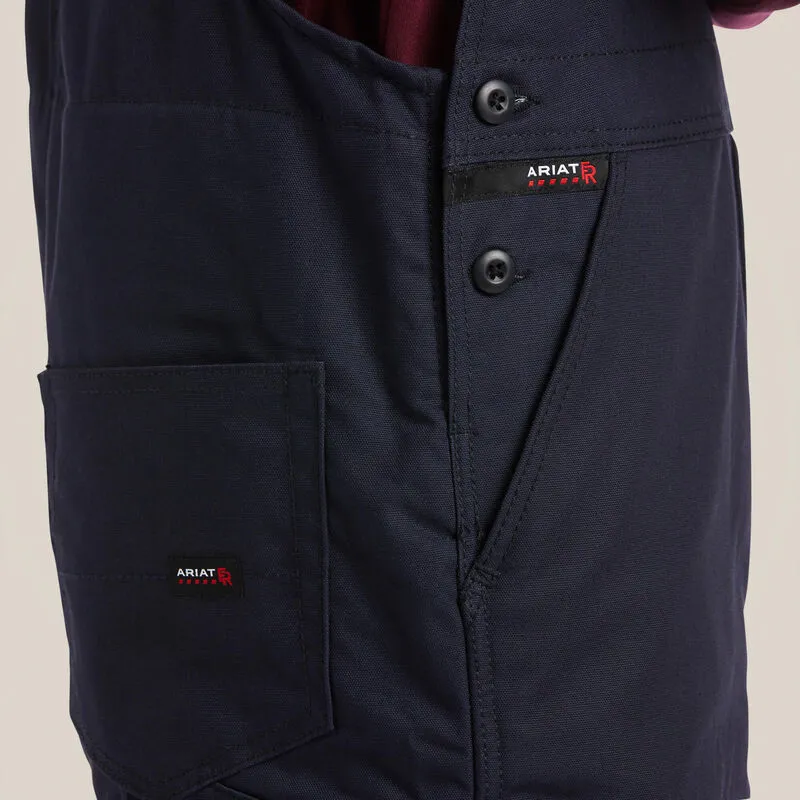 Ariat Men's Flame Resistant Insulated Overall 2.0 Flame Resist Bib Navy - 10034731