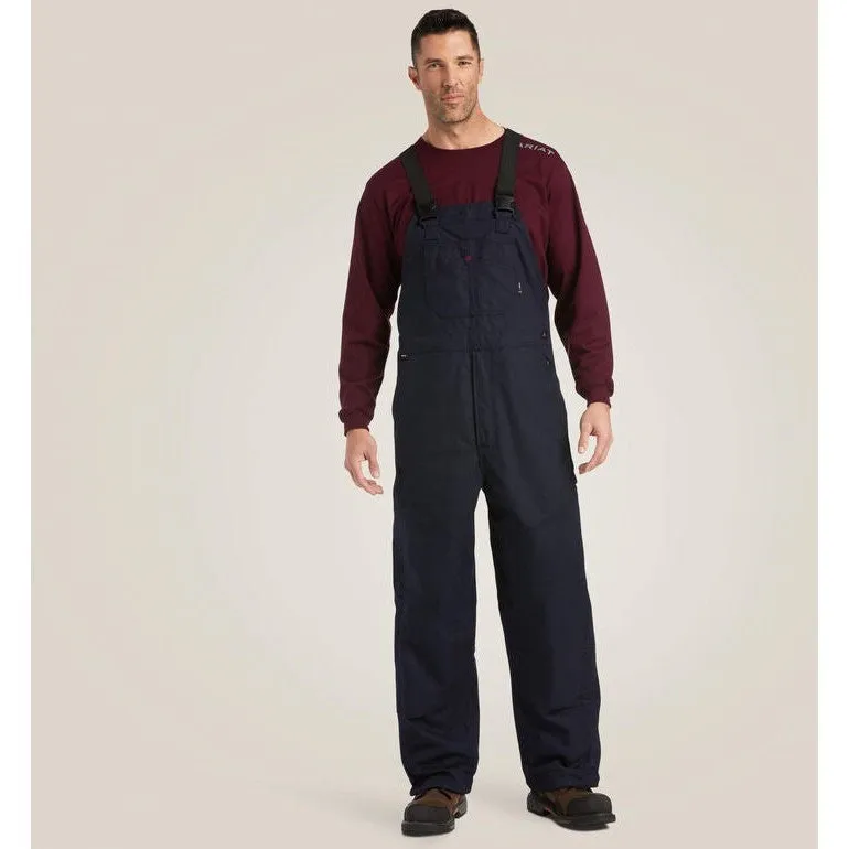 Ariat Men's Flame Resistant Insulated Overall 2.0 Flame Resist Bib Navy - 10034731