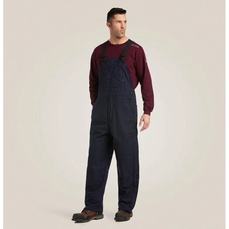 Ariat Men's Flame Resistant Insulated Overall 2.0 Flame Resist Bib Navy - 10034731