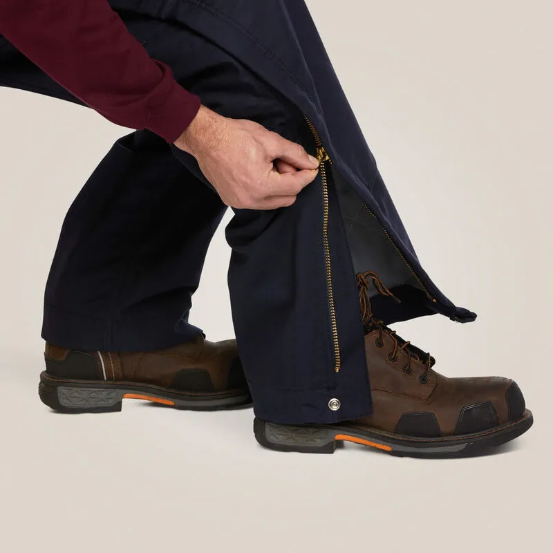 Ariat Men's Flame Resistant Insulated Overall 2.0 Flame Resist Bib Navy - 10034731