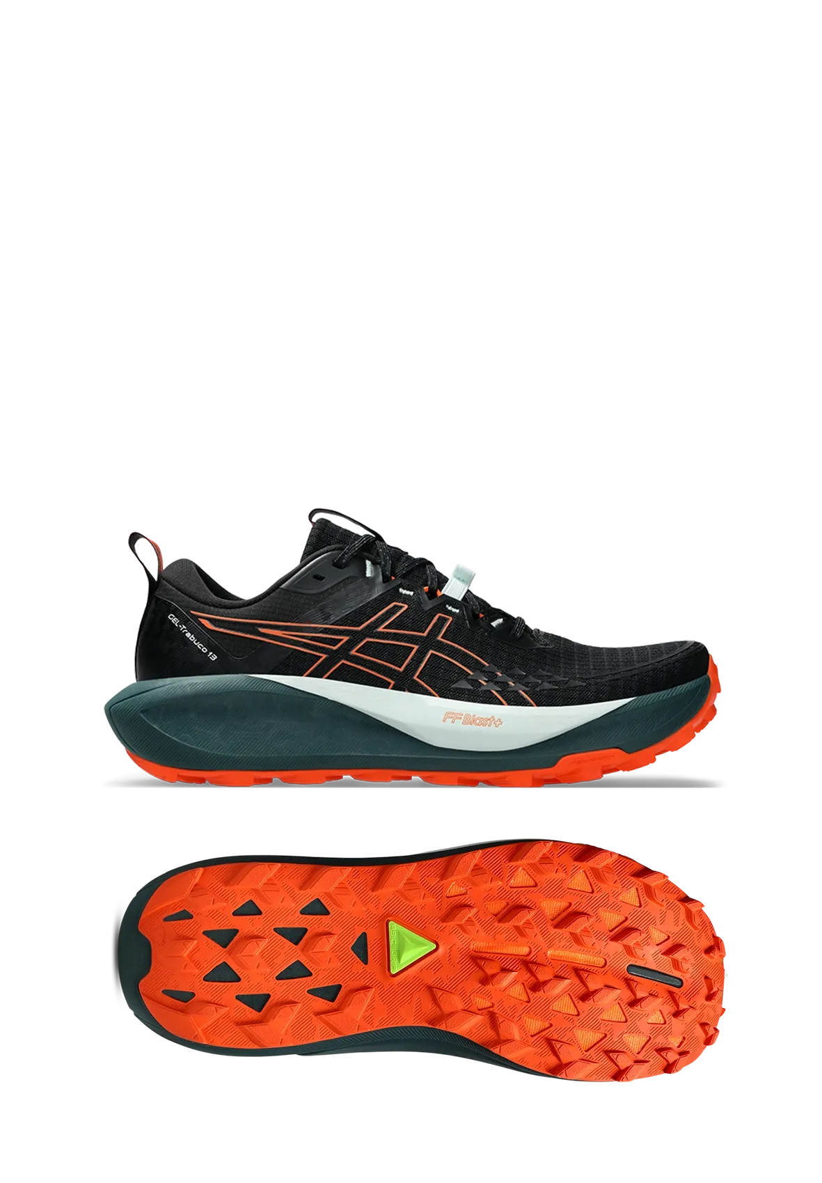 Asics Gel-Trabuco 13 Mens - Black/Nova Orange