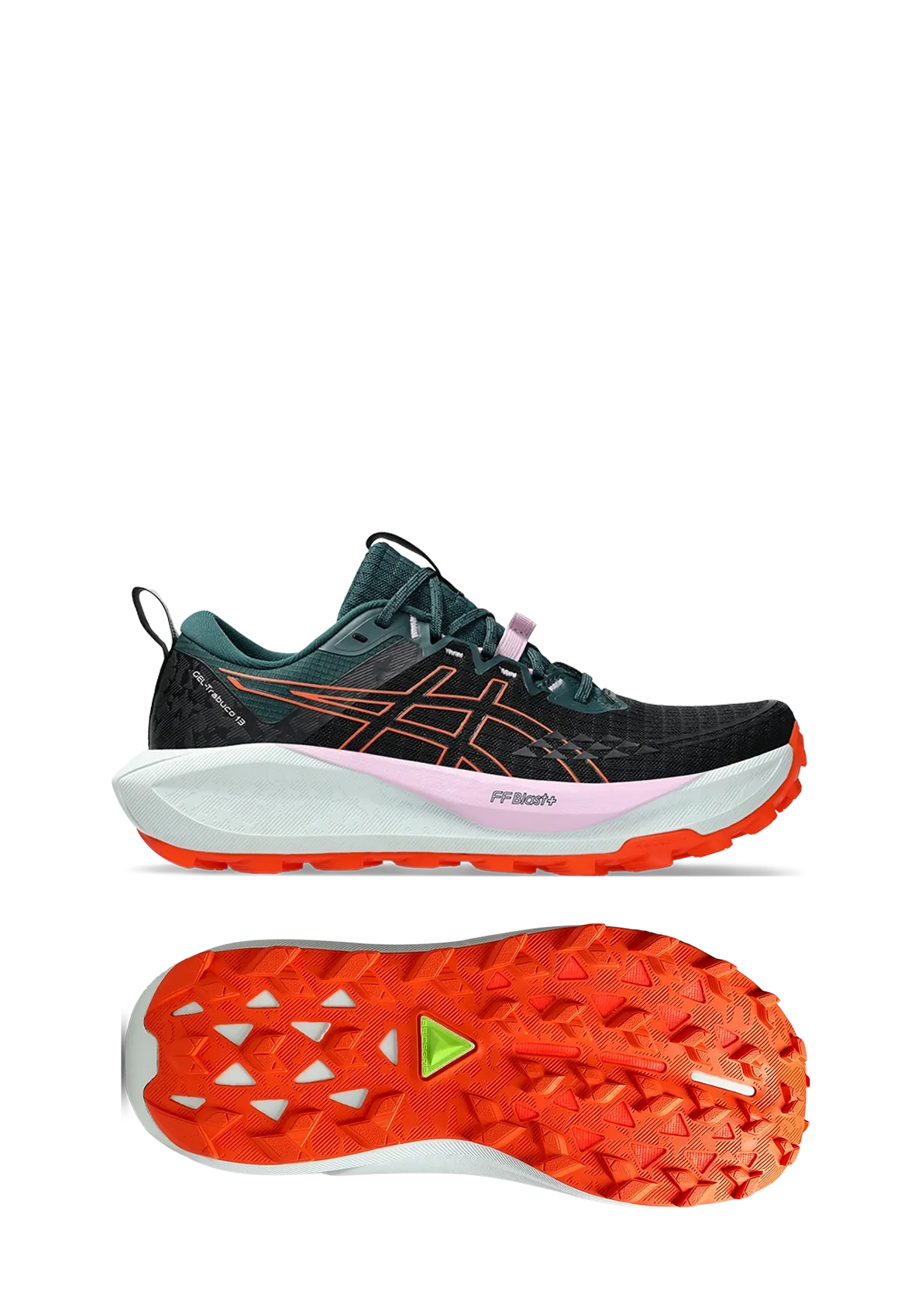 Asics Gel-Trabuco 13 Womens - Black/Nova Orange