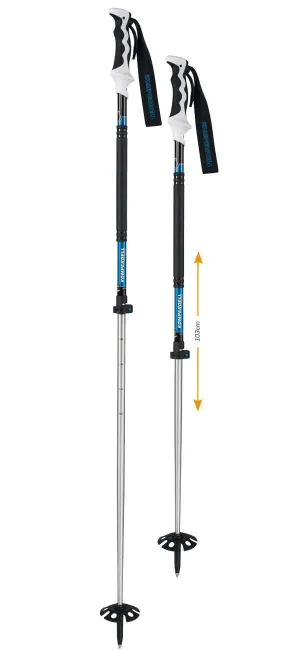 Bastones Trekking  Elevation Titanal PL Azul