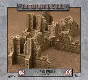 Battlefield In A Box: Ruined Walls Sandstone