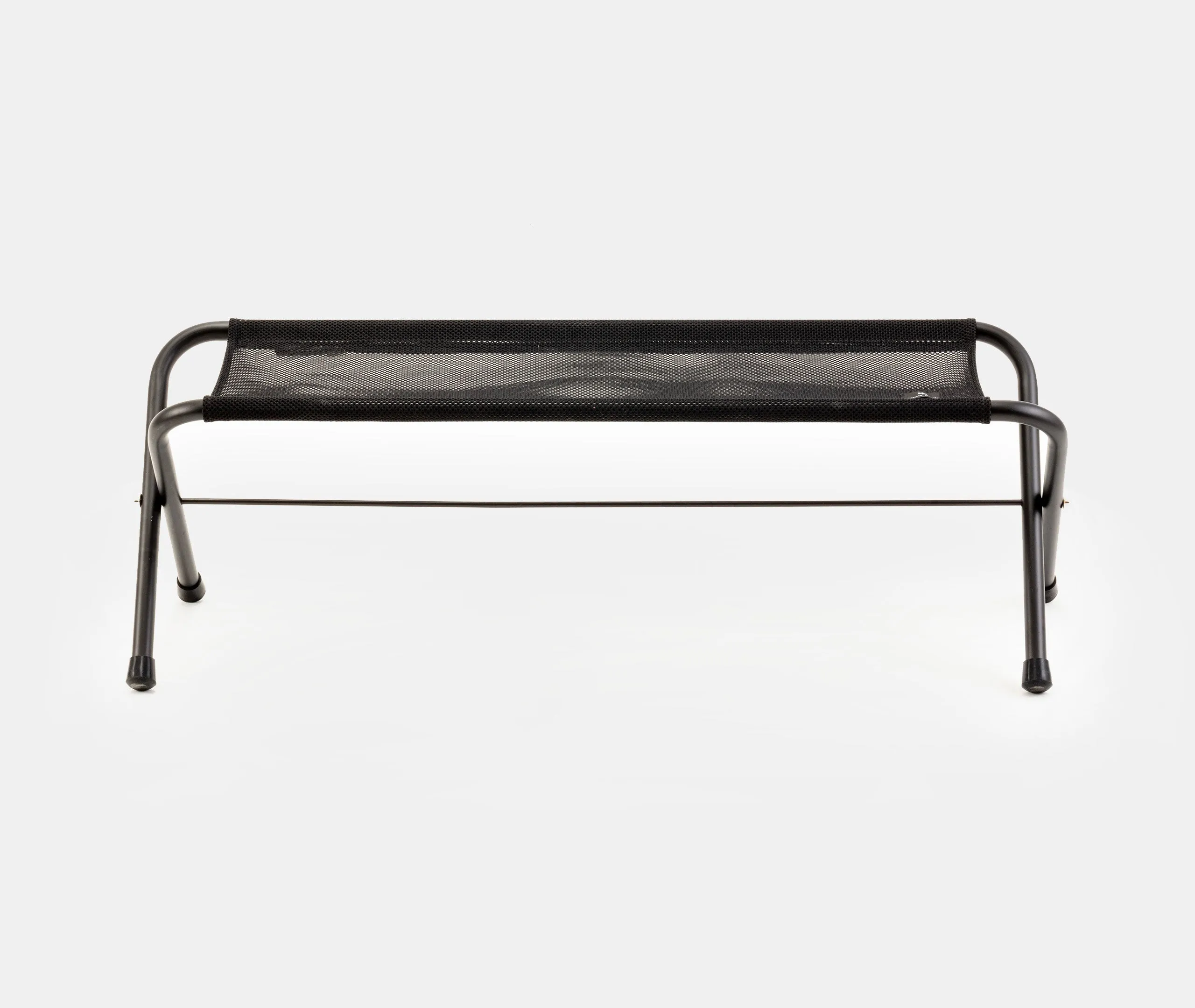 Black Mesh FD Folding Camping Bench