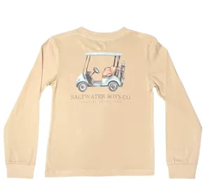 Boys Golf Cart L/S Graphic Tee