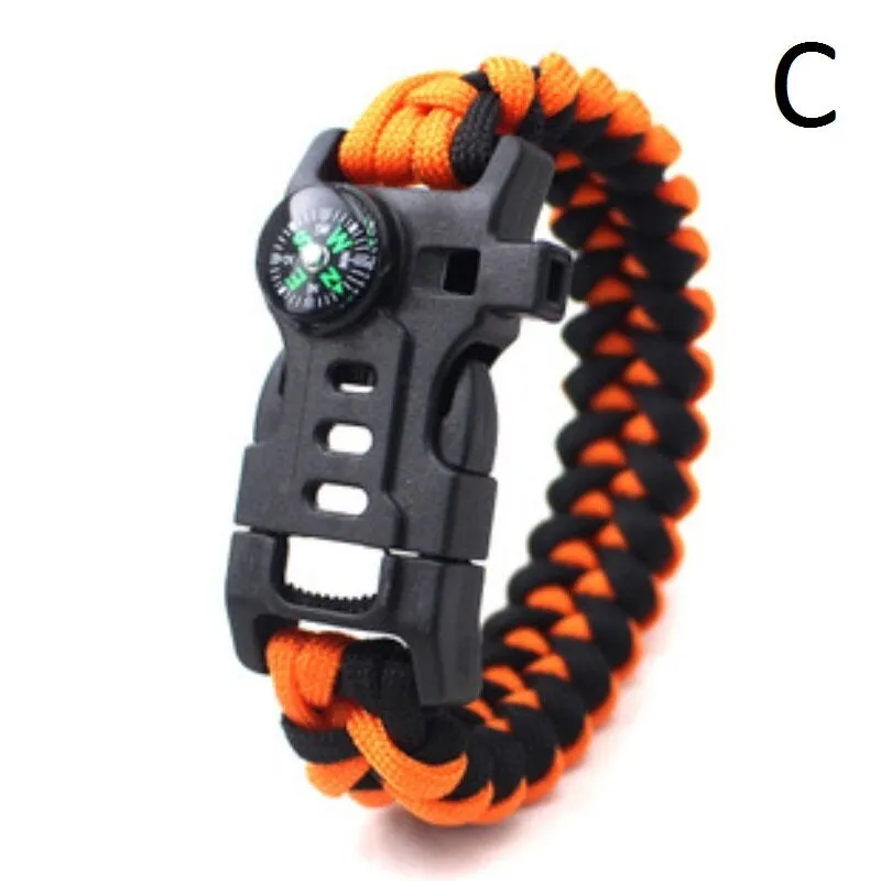 Braided Pulseras Camping Rescue Bracelets