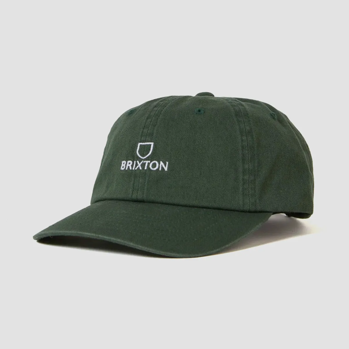 Brixton Alpha LP Cap Trekking Green Vintage Wash