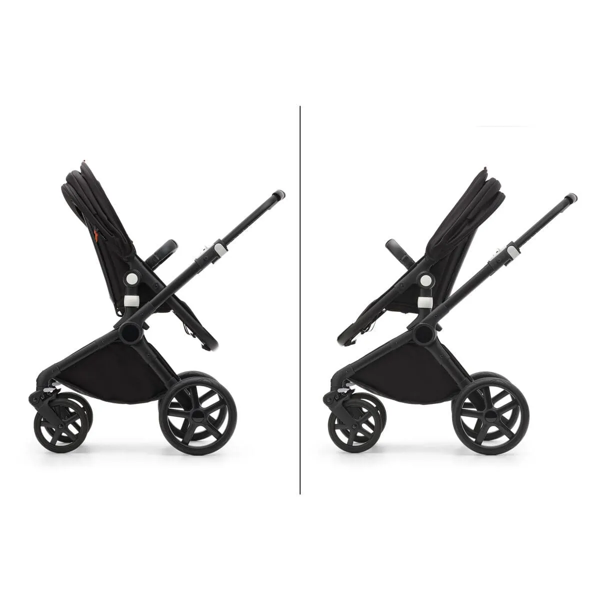 Bugaboo Fox Cub Aton B2 Travel System - Black/Forest Green