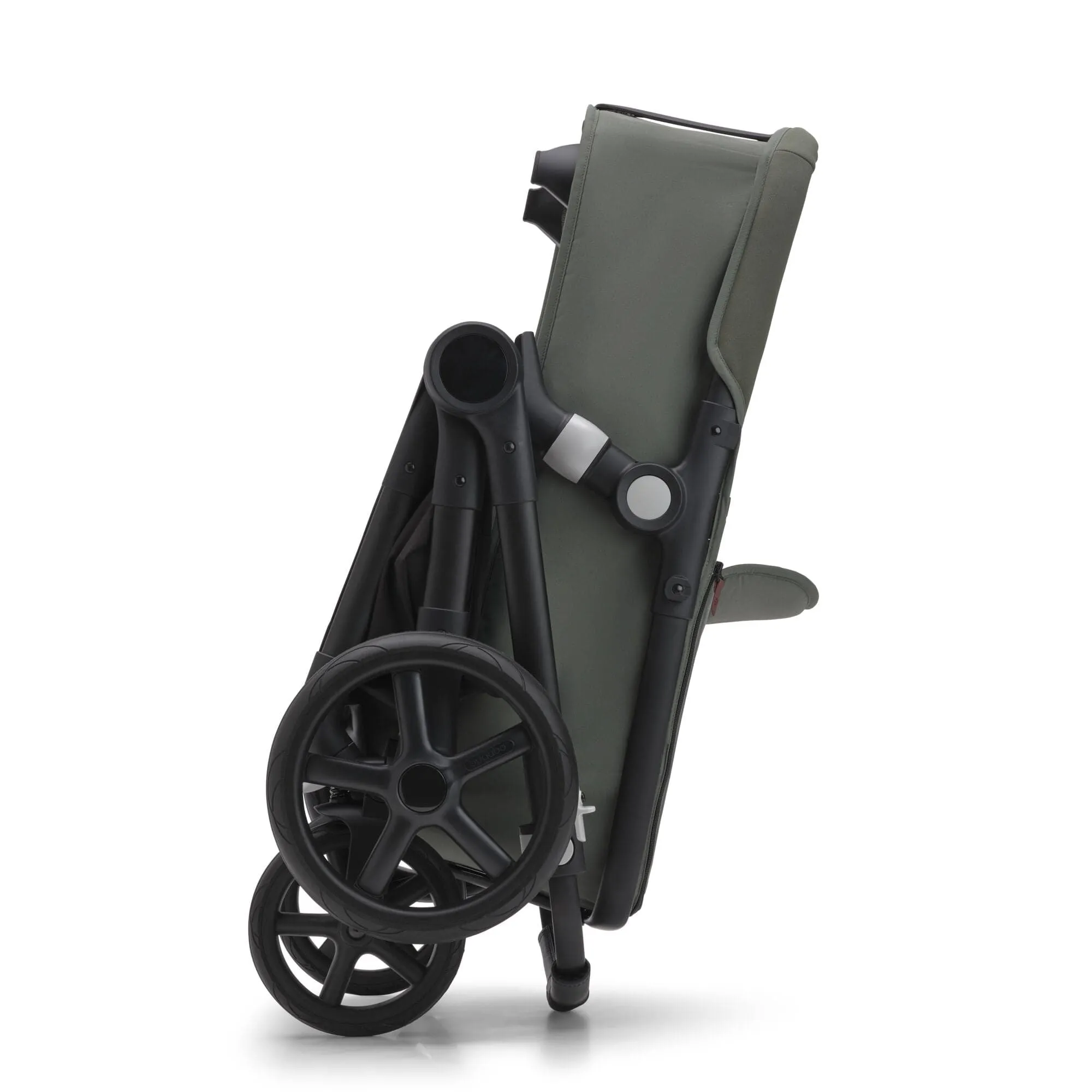 Bugaboo Fox Cub Aton B2 Travel System - Black/Forest Green