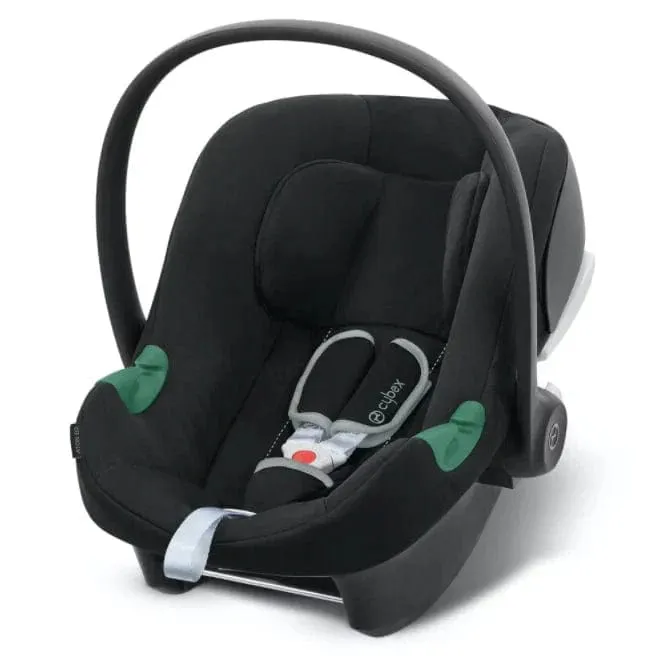Bugaboo Fox Cub Aton B2 Travel System - Black/Forest Green