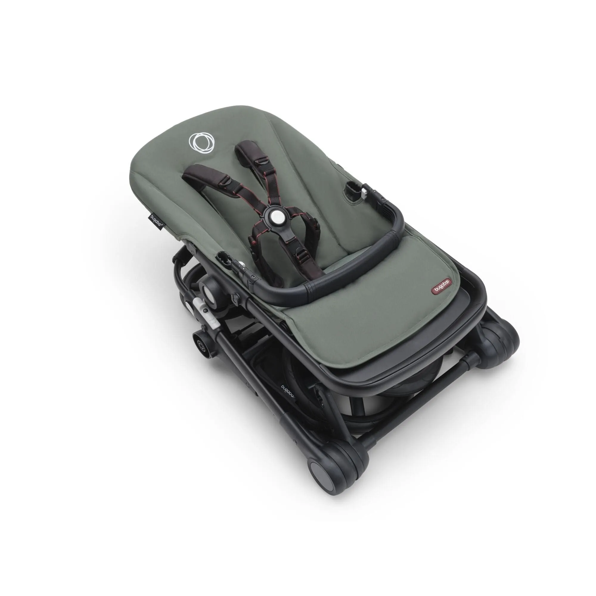 Bugaboo Fox Cub Aton B2 Travel System - Black/Forest Green