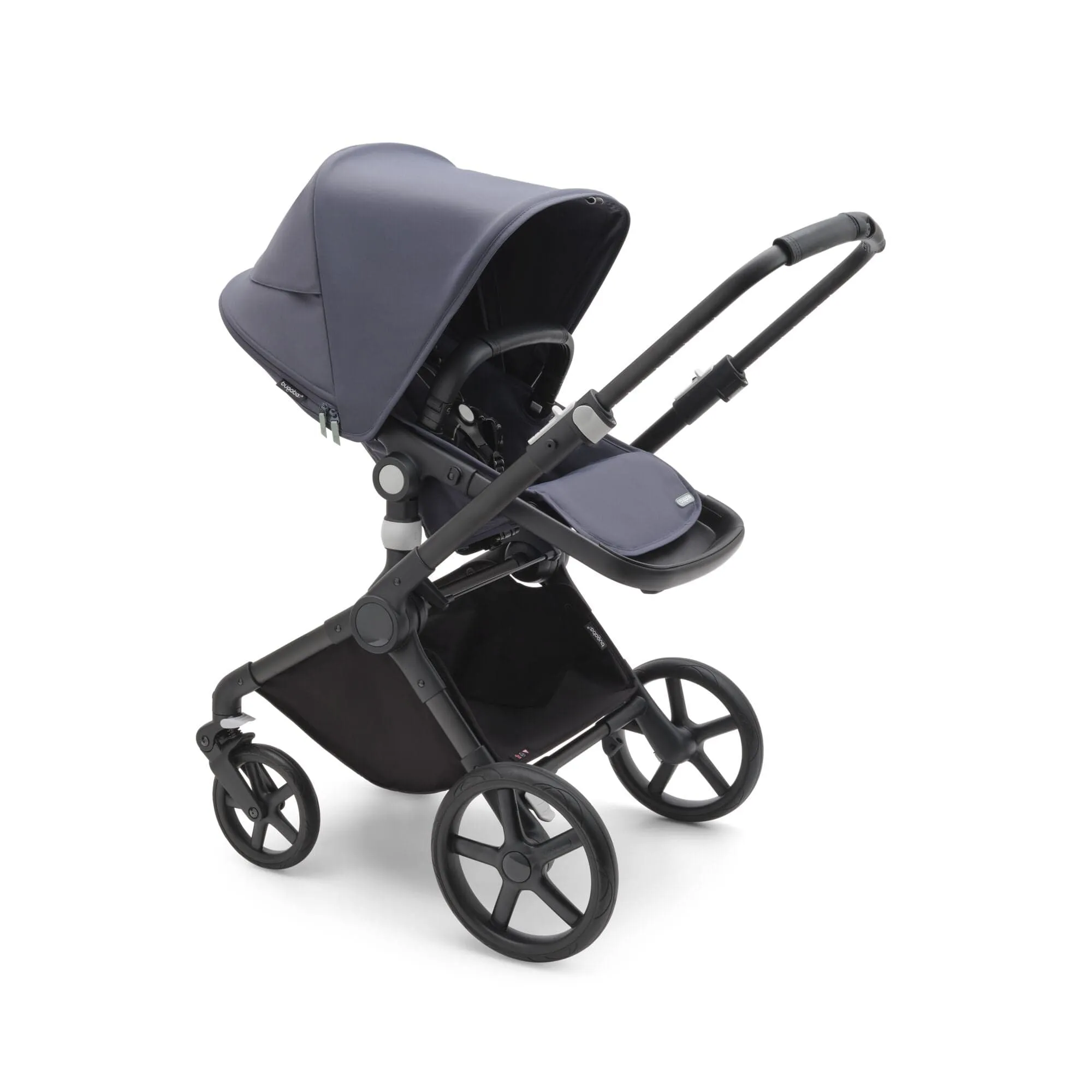 Bugaboo Fox Cub Cloud T Travel System - Black/Stormy Blue