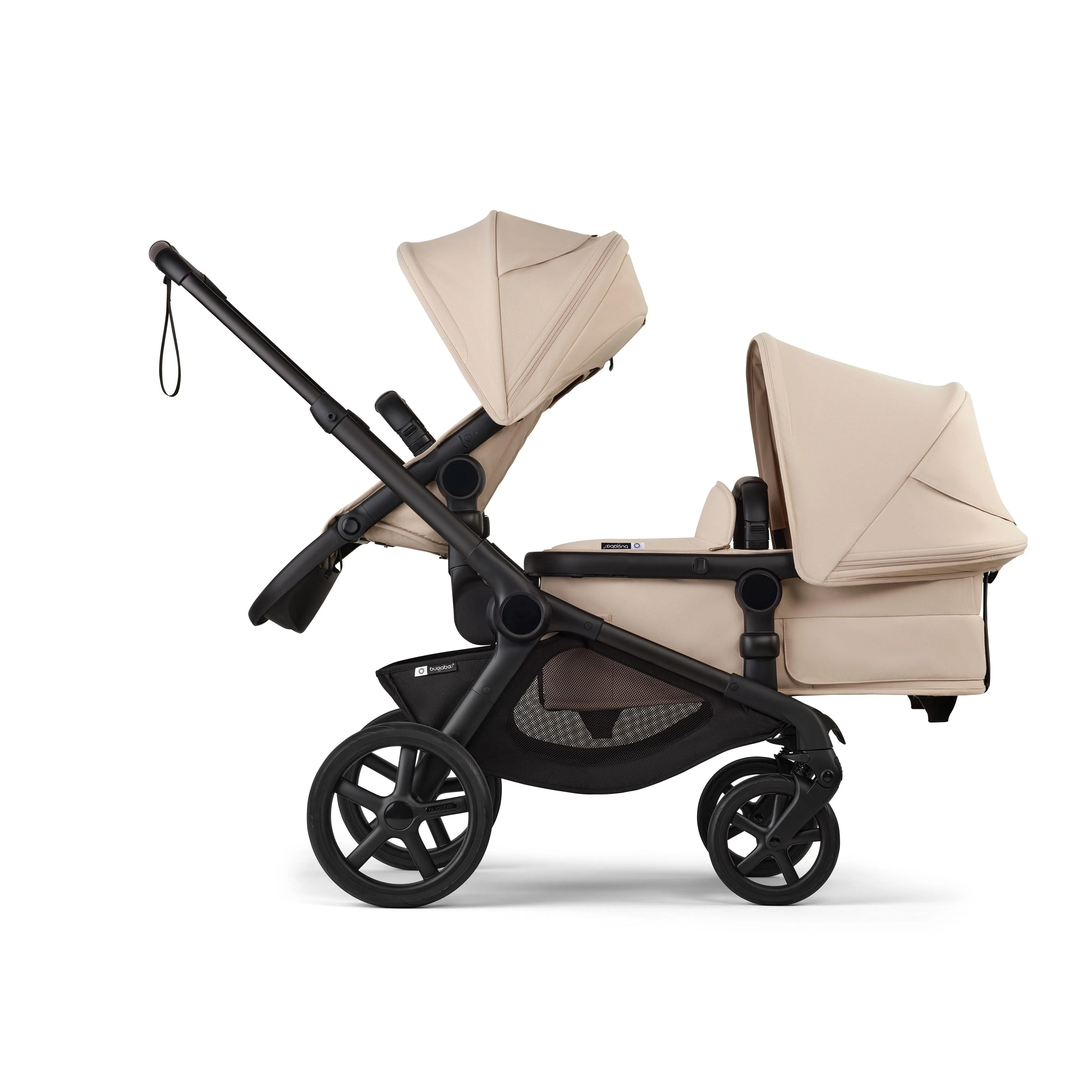 Bugaboo Kangaroo Sibling Seat - Black/Desert Taupe