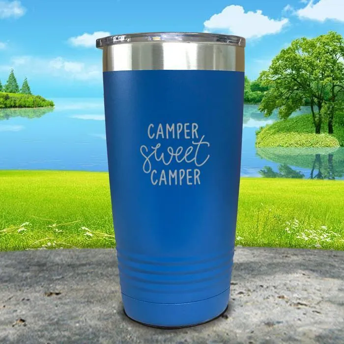 Camper Sweet Camper Engraved Tumbler