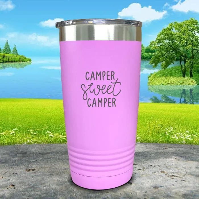 Camper Sweet Camper Engraved Tumbler