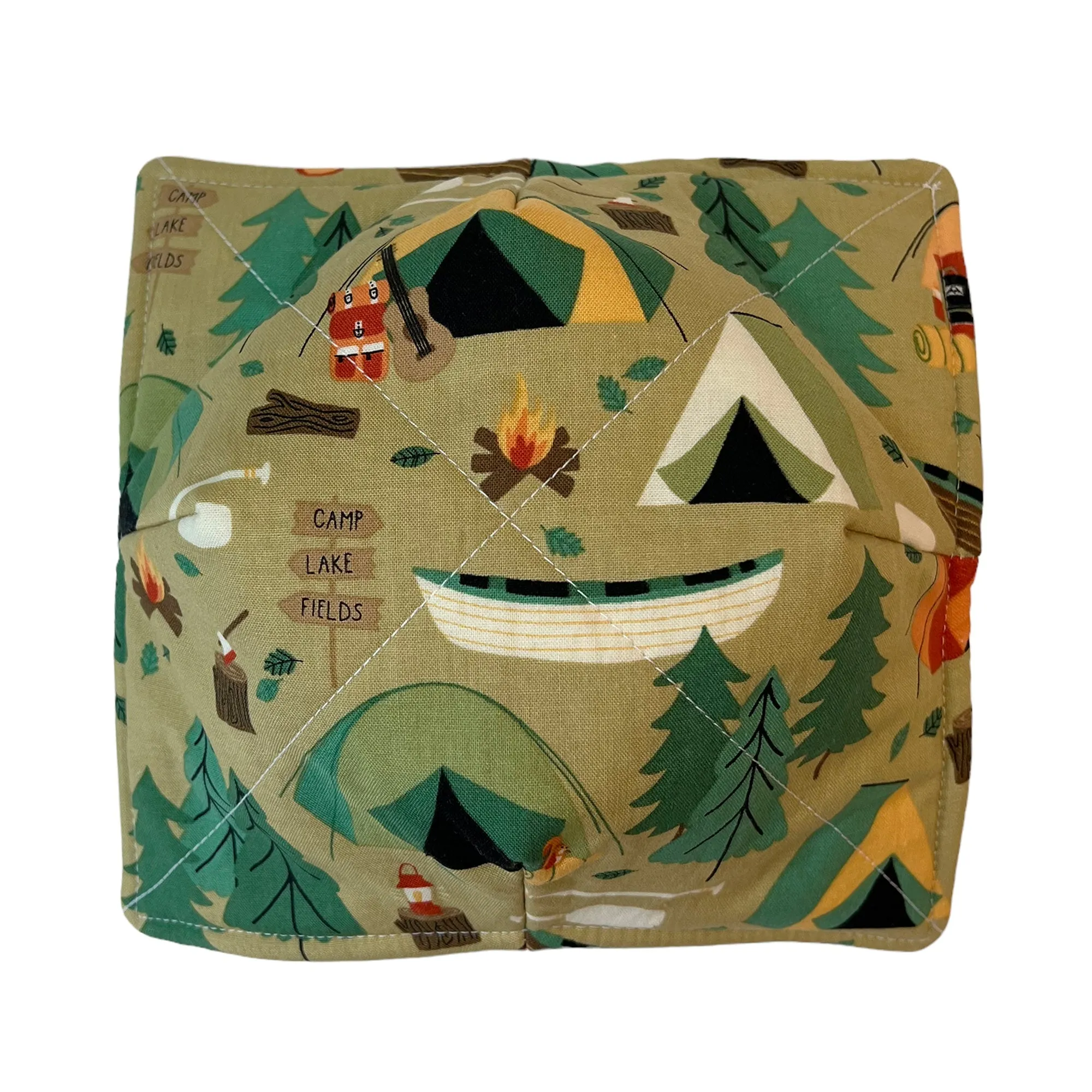 Camping Trip Microwave Bowl Cozy