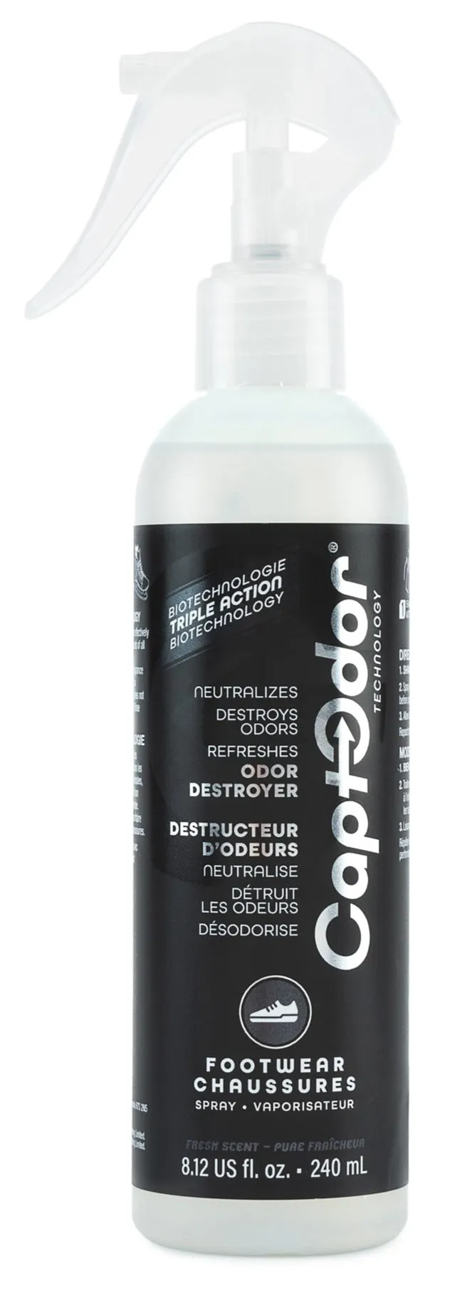 Captodor Footwear Odor Destroyer 240ml