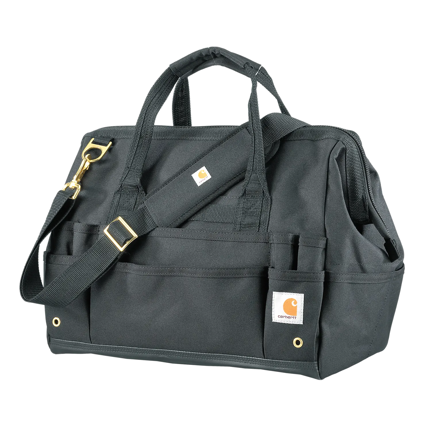 Carhartt 16-inch 30 Pocket Heavyweight Tool Bag - Black