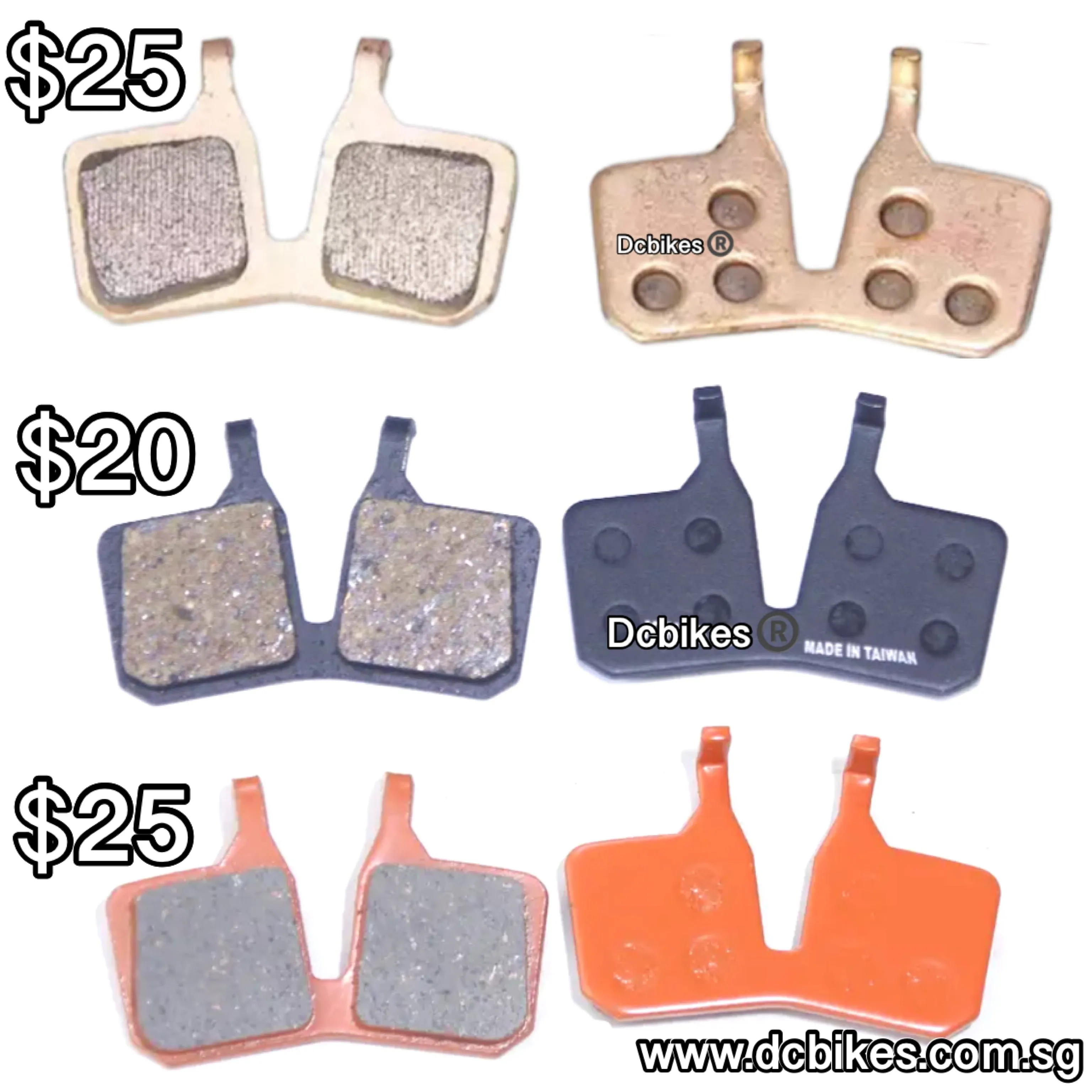 Ceramic | Semi Metallic | Metal Brake Pads For Magura MT5/MT7 9.P