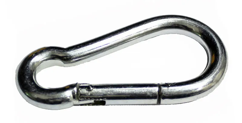 CFF Steel Carabiner 80MM X 40MM - Spring Snap Link Hook