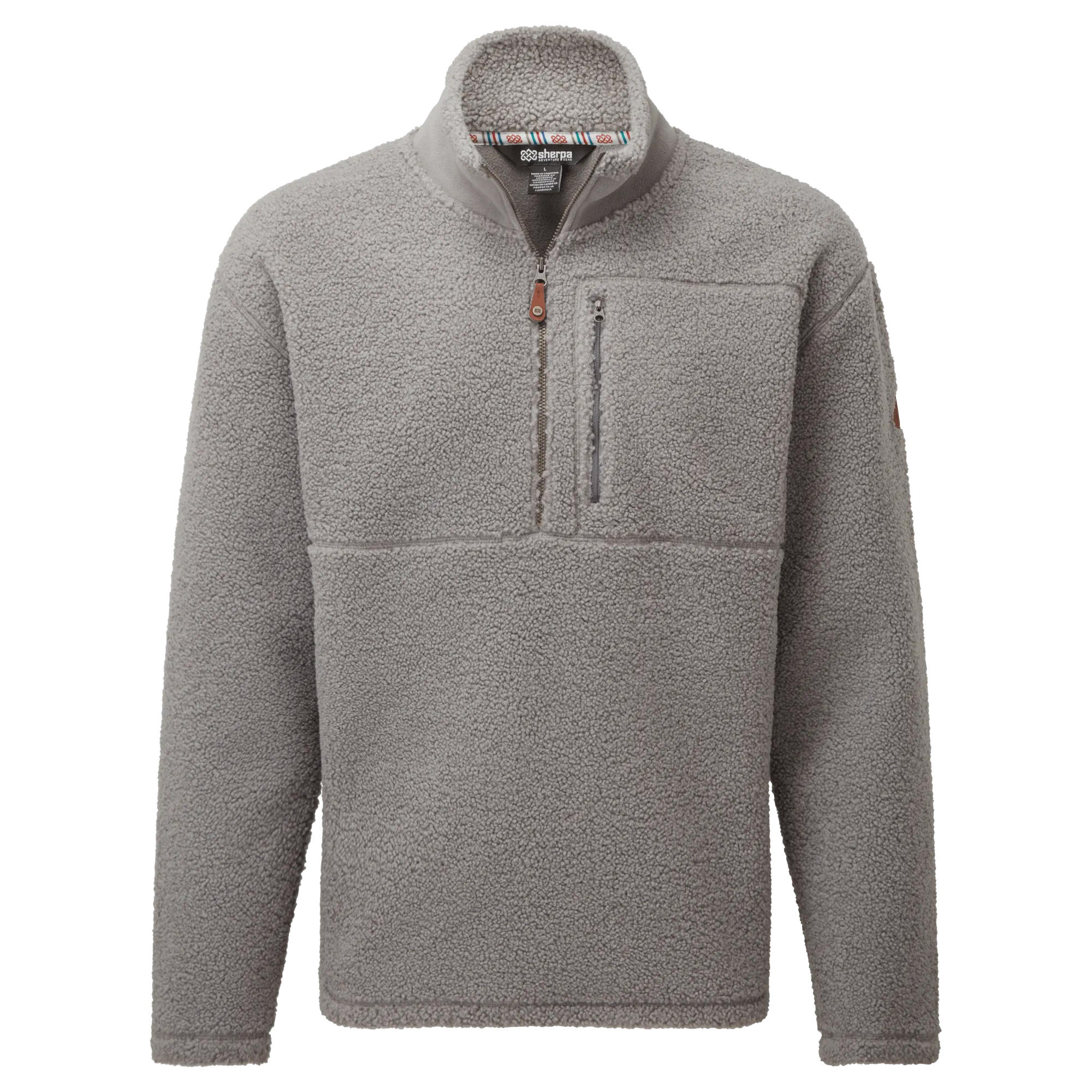Chamlang Half Zip Pullover - Monsoon Grey