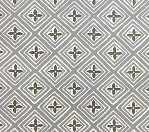 China Seas Fabric: Fiorentina Two Color - Custom Multi Grays on Vellum Suncloth