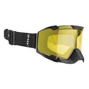 CKX Isolated Goggles 210 for Trail - Frame Matte Black with Yellow Len