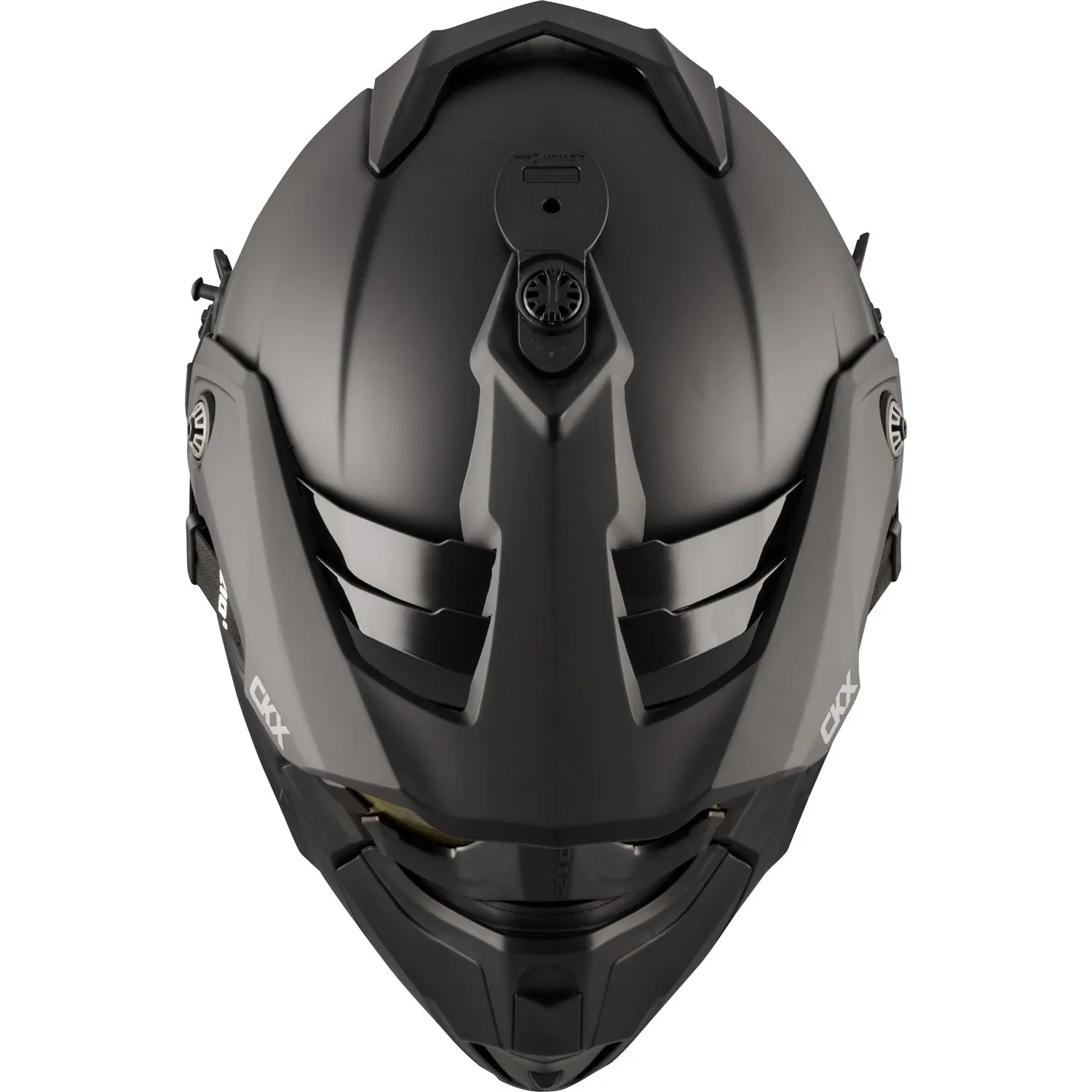 CKX Titan Solid Original Trail and Backcountry Helmet with 210° Goggles