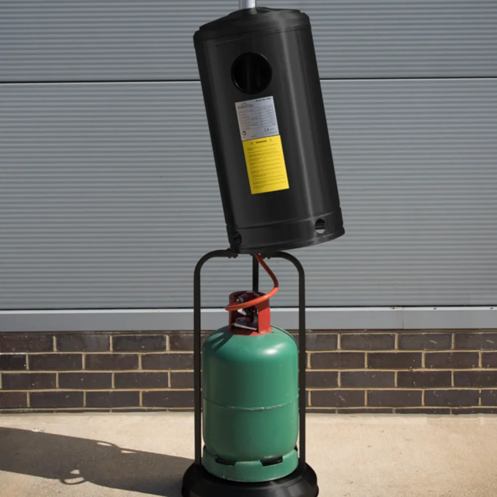 Dellonda Outdoor Gas Patio Heater 13kW - Black - A