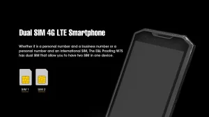 EL W7S IP68 Waterproof Mobile Phone - 2GB RAM 16GB ROM, 5.0 Inch HD, Android 7.0 MT6737 Quad Core, 8.0MP 5.0MP - Yellow
