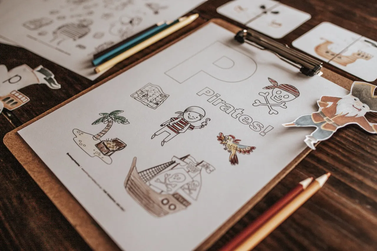 Exploration Coloring Pack