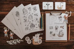 Exploration Coloring Pack