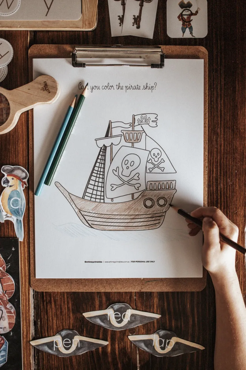 Exploration Coloring Pack