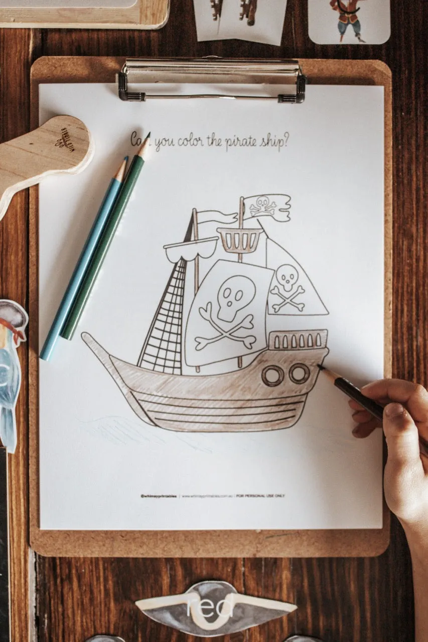 Exploration Coloring Pack