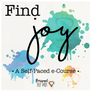 Find Joy E-Course