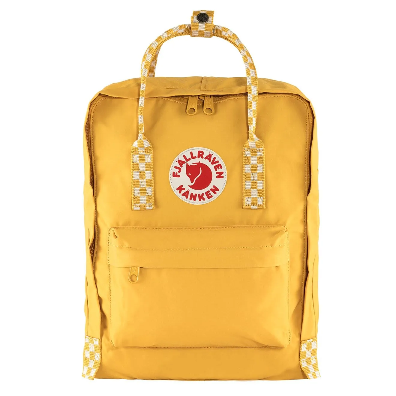 Fjallraven Kanken Classic Ochre / Chess Pattern