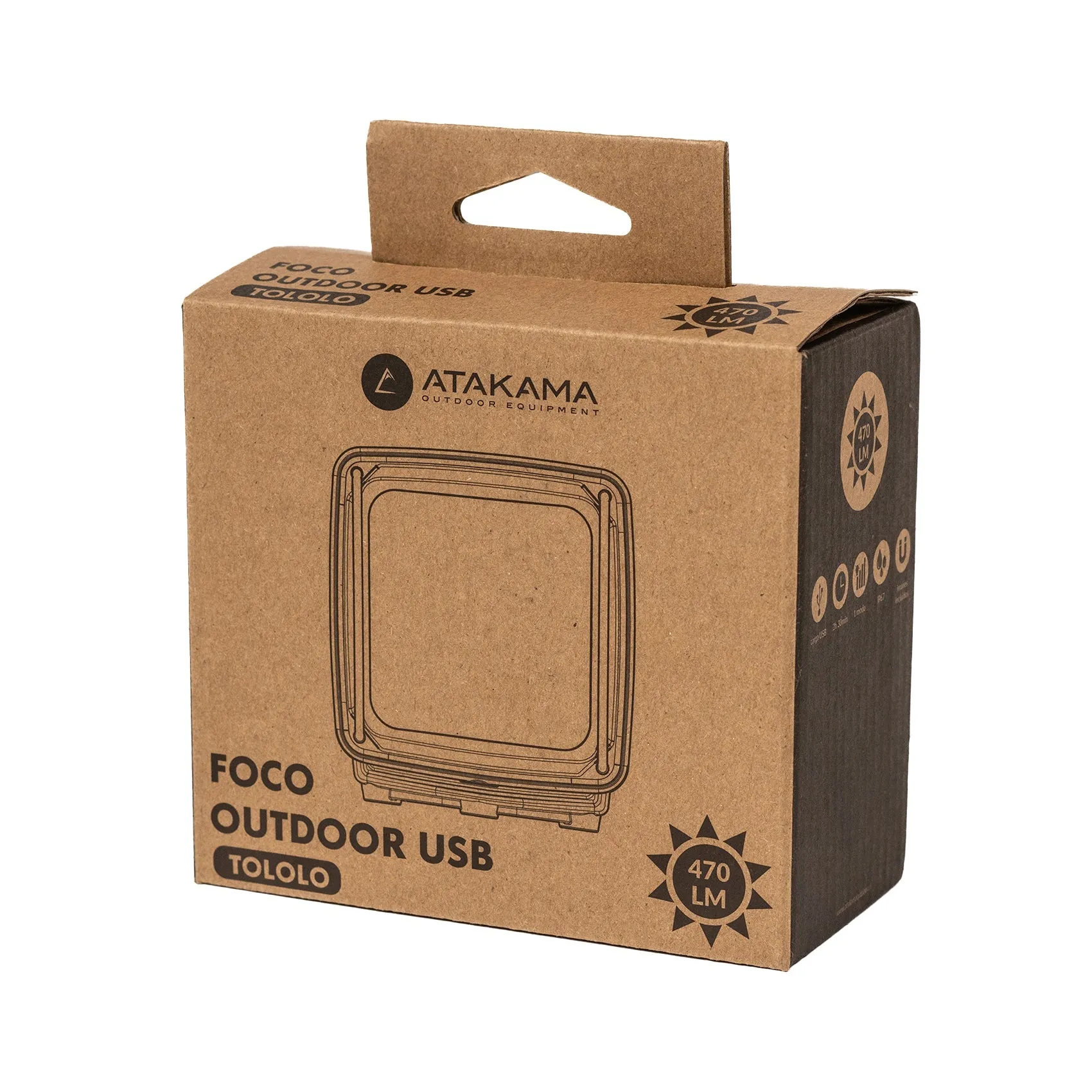 Foco outdoor Tololo 470 lm camping/trekking Atakama Outdoor