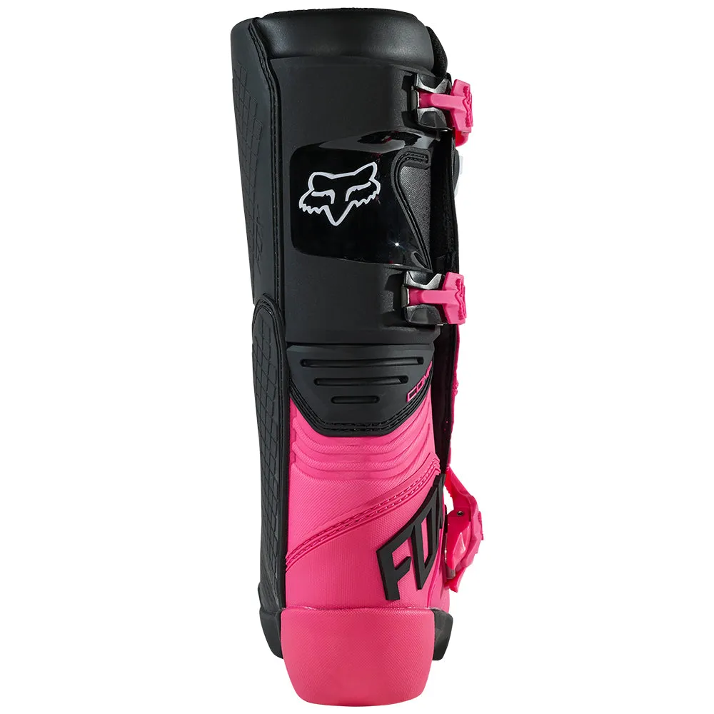FOX YOUTH COMP BOOTS [BLACK/PINK]