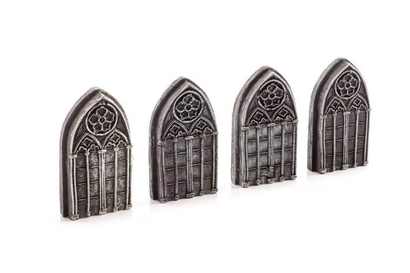 Gamemat.eu 28mm Gothic Ruins Set 2 for Warhammer, Age of Sigmar